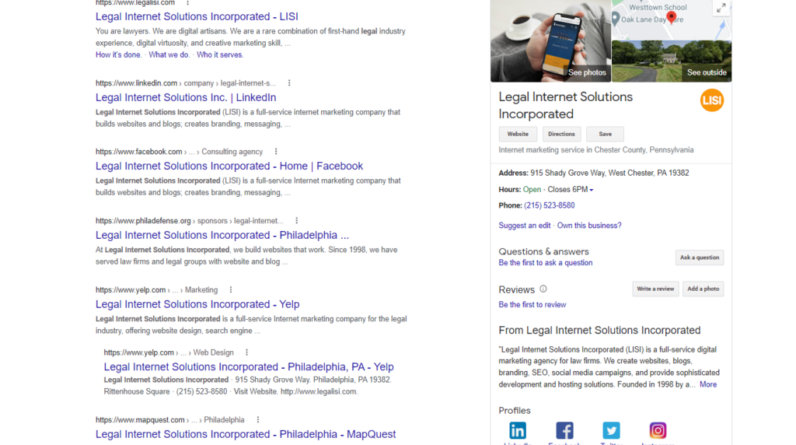 Legal Internet Solutions Inc.