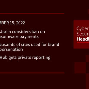 Australia Ransom Ban, Spoofing Sites, GitHub Private Reports