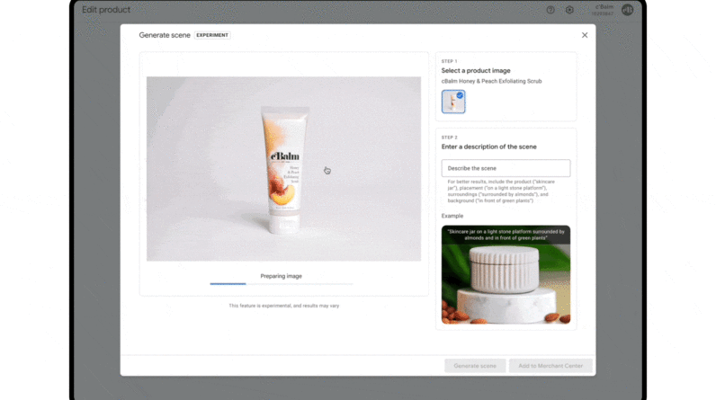 Google Product Studio offers AI-generated images to advertisers