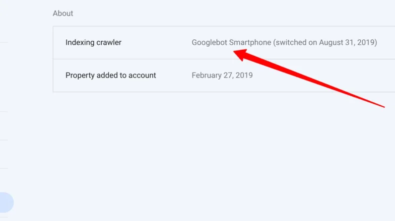 Google Search Console shows incorrect mobile indexing status for some sites
