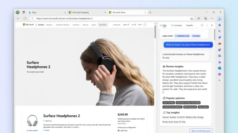 Bing adds new AI-powered shopping tools