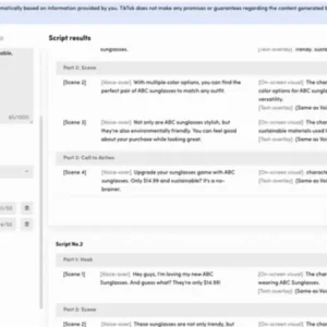 TikTok launches new AI ad script generator