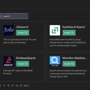 How to search the web with 40 ChatGPT plugins