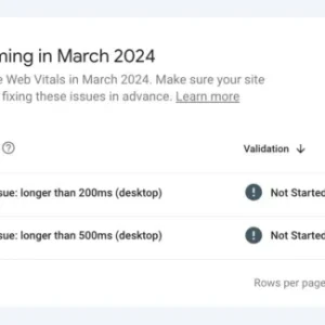 Google adds an INP report to Search Console