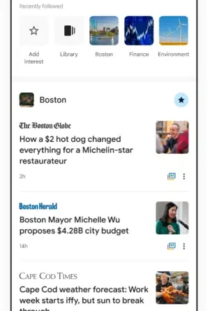 Google News Showcase comes to the US and updates to follow the Google News tab