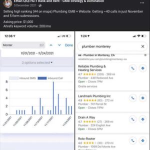Google demands the ranking and the seller for rent