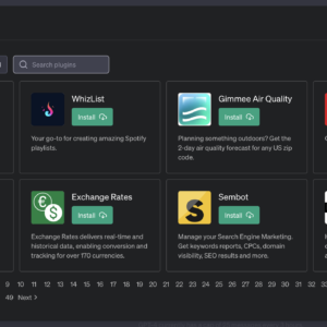 25 ChatGPT plugins for marketing in the extended plugin store