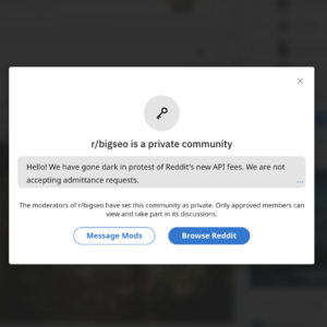 Is reddit down?  Why your favorite subreddits were made private