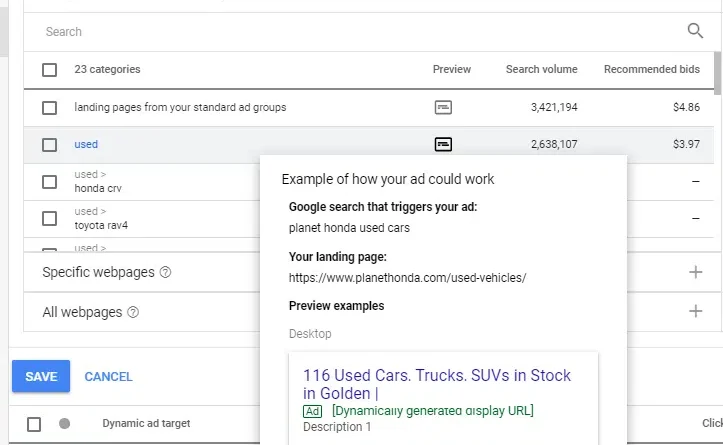 How to take advantage of DSA wins in Performance Max