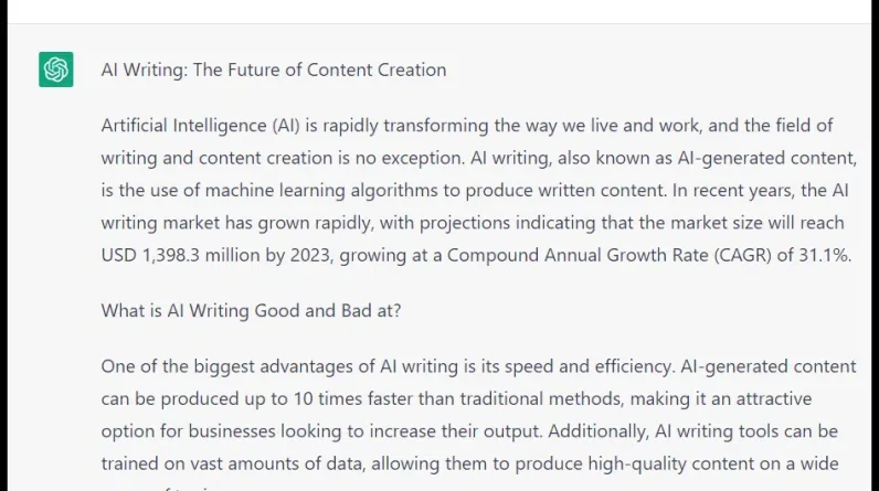 How ChatGPT can help you create content for SEO