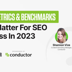 Organic traffic and benchmarks by industry