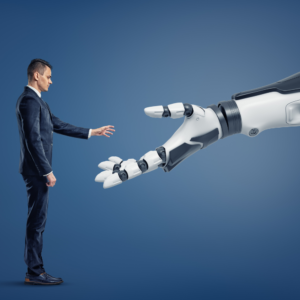 How can small local service businesses use AI to improve their digital marketing?