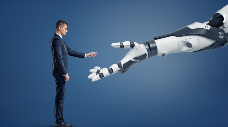 How can small local service businesses use AI to improve their digital marketing?