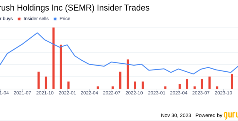 President Eugenie Levin Sells 23,016 Shares of SEMrush Holdings Inc (SEMR)
