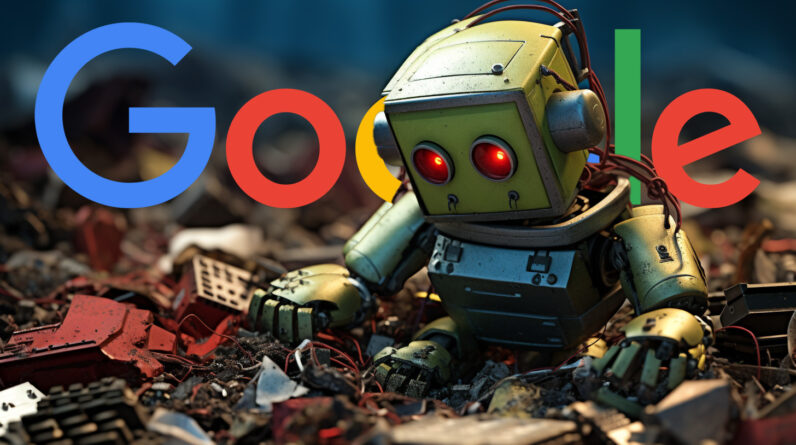 Google Robot Dying