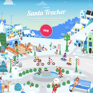 Google vs.  Microsoft, Bing, AWS and NORAD