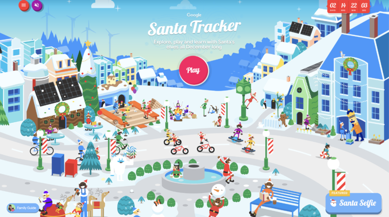 Google vs.  Microsoft, Bing, AWS and NORAD