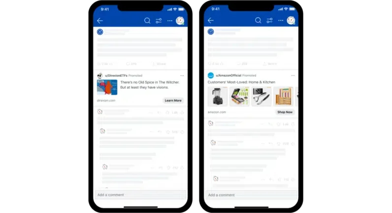 Reddit launches new conversation location ad formats