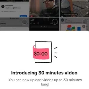 TikTok is testing 30-minute video uploads for select users
