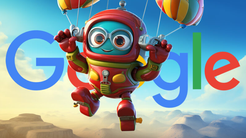 Google Robot Parachute