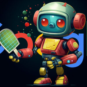 Google Robot Ping Pong Racket