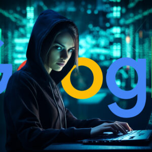 Hacker Google Logo Computer