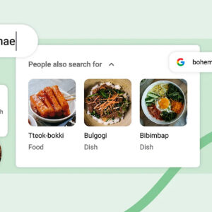 Google Chrome shows more relevant search suggestions