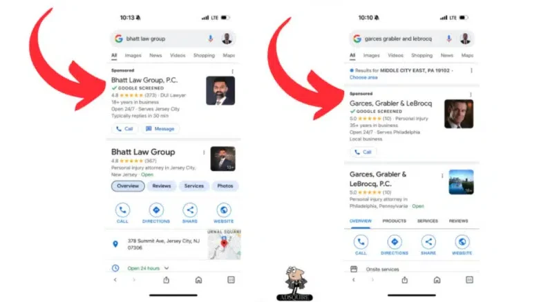 Google is testing branded local service ads with the opt-out option
