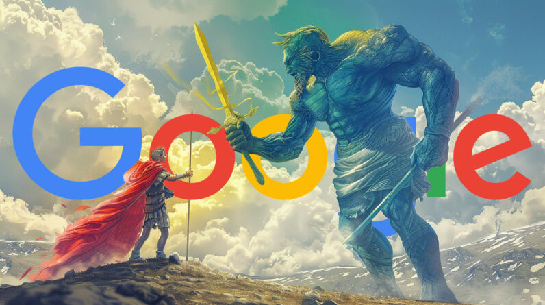David Vs Goliath Google
