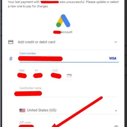 Google Ads investigates payment methods and credit card errors