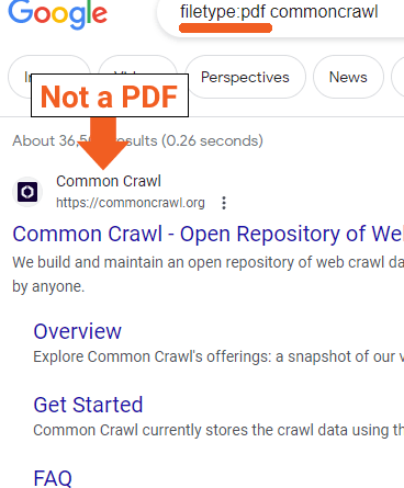 Google confirms that the file type search operator is missing