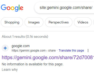 Why Google Gemini "leaked" chat data?