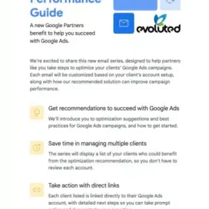 Google Ads is launching an email series that offers personalized optimization tips