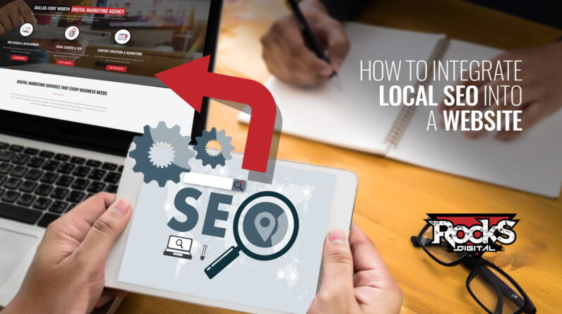 Local SEO website optimization.