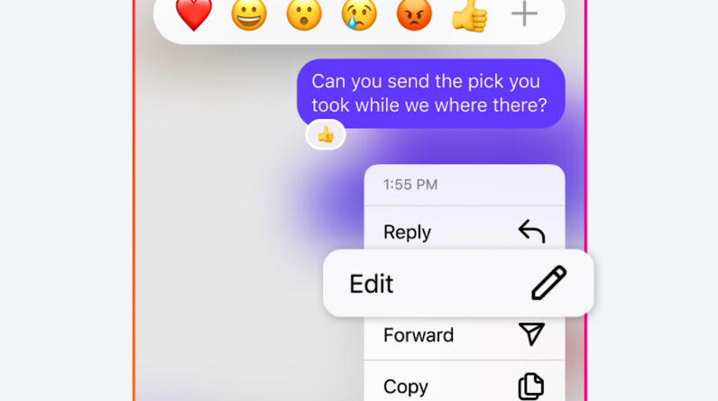 Instagram direct messaging updated with editing, themes and more