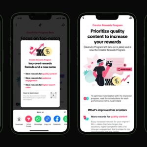 TikTok's new creator rewards program prioritizes the value of search
