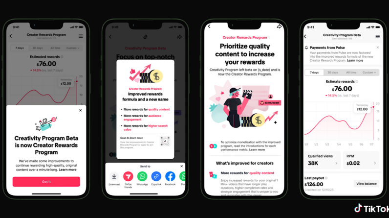 TikTok's new creator rewards program prioritizes the value of search