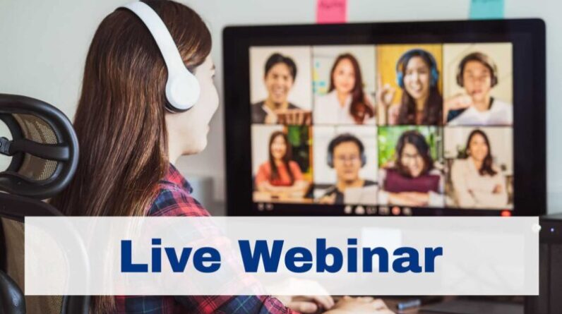 Live Webinar RSVP Today 1