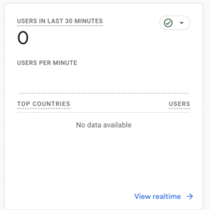 Google Analytics real-time reporting bug confirmed