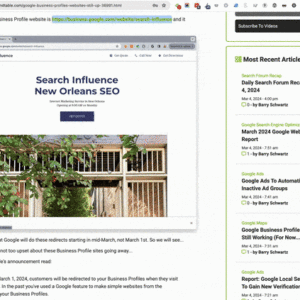 Google Business Profile websites now redirect to Google Maps