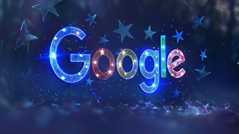 Google Logo Stars