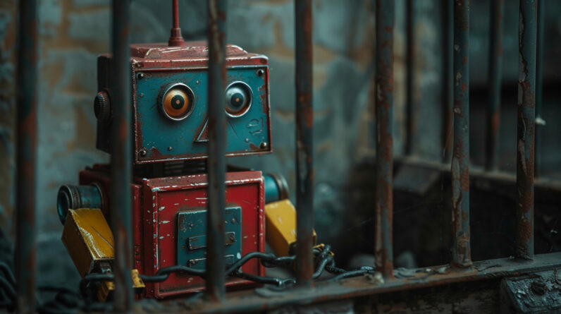 Google Robot In Jail