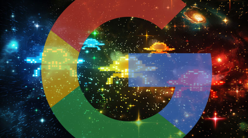 Google Space Invaders