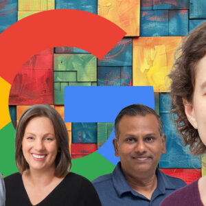 Liz Reid Pandu Nayak Cathy Edwards Cheenu Google