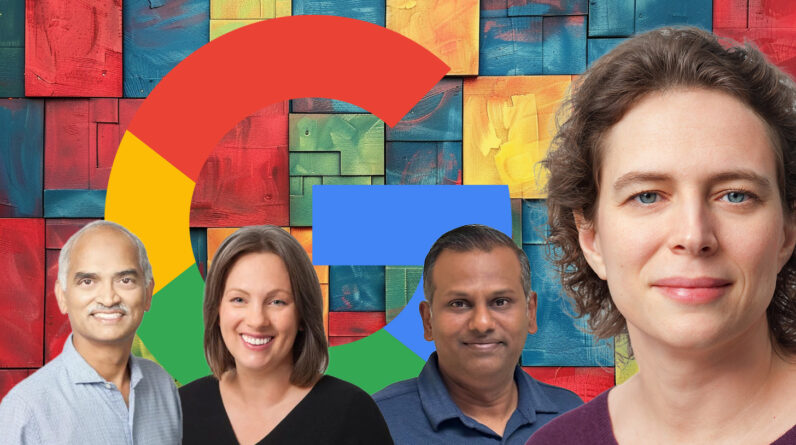 Liz Reid Pandu Nayak Cathy Edwards Cheenu Google