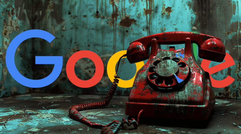 Old Phone Google Logo