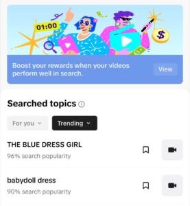 TikTok introduces Search Insights to help creators find trending topics