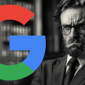 Upset Lawyer Google Logo