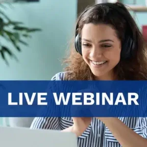 Live Webinar Save Your Seat Today