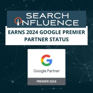 Search Influence earns Google Premier Partner status 2024